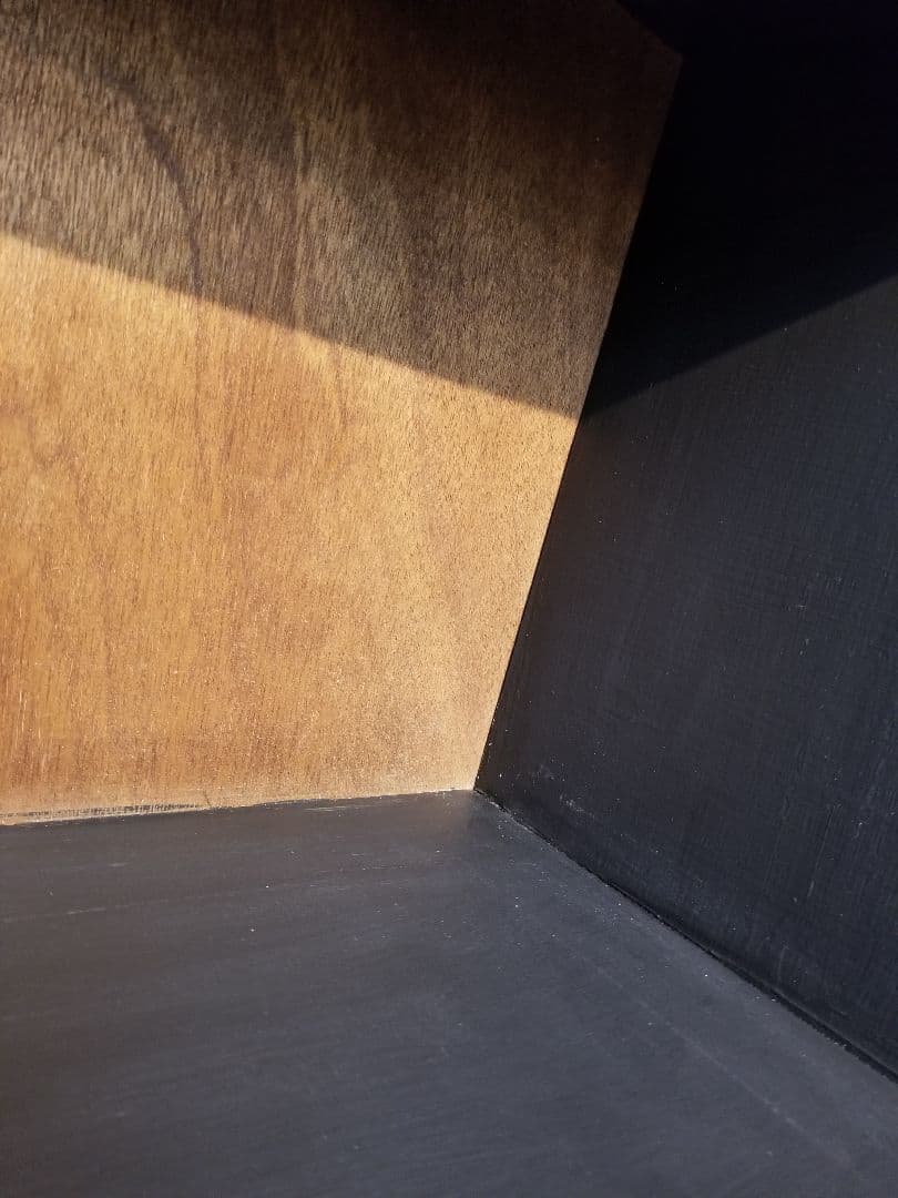 希少　1960's　ヴィンテージ　楡無垢　オープン　ラック　シェルフ　キャビネッ