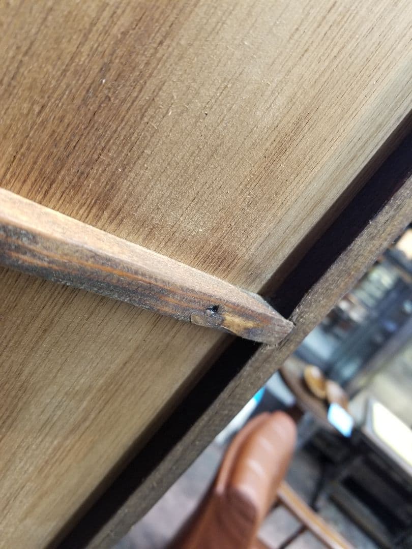 希少　1960's　ヴィンテージ　楡無垢　オープン　ラック　シェルフ　キャビネッ