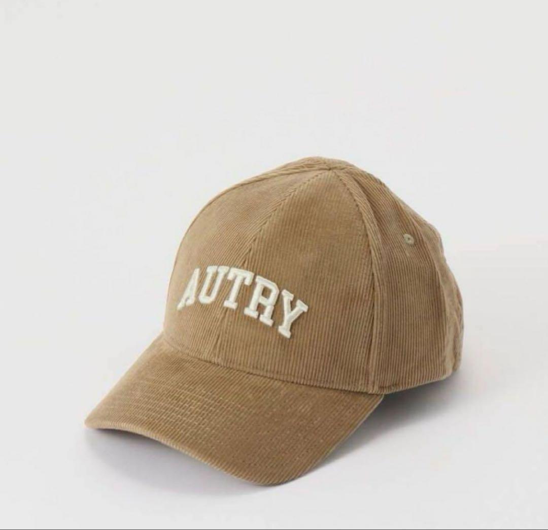 新品未使用タグ付き　AUTRY キャップ　ベージュ