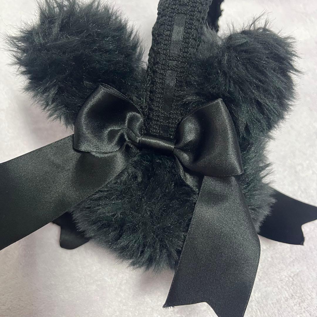 BABY イヤーマフ クロ