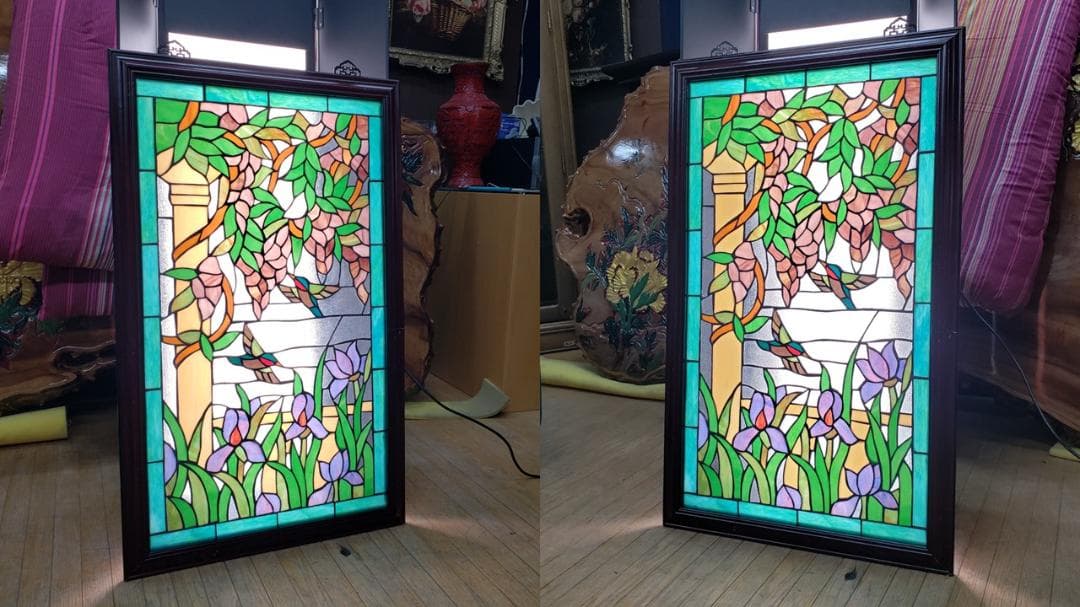 b12　壁掛け　ステンドグラス②