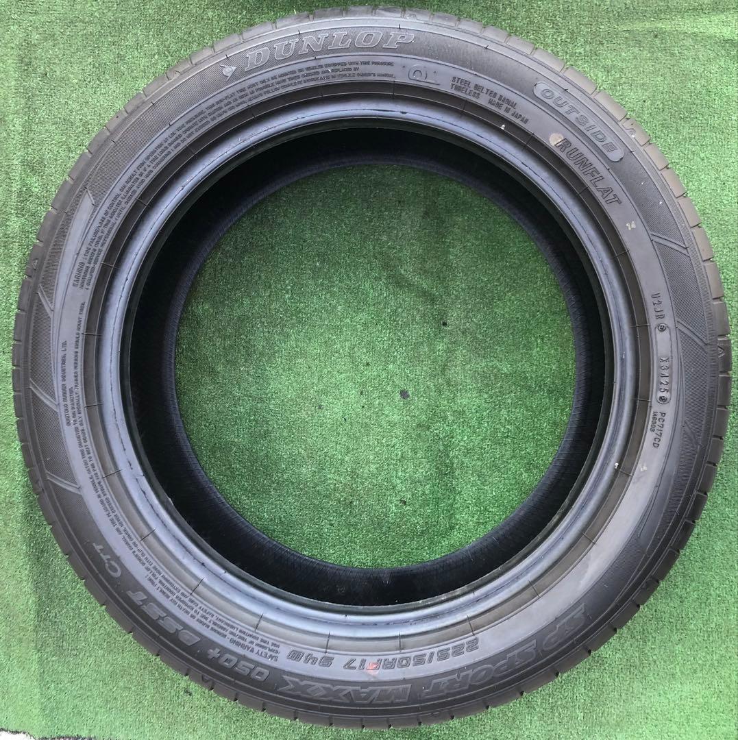 225/50 R17 DUNLOP SP SPORTMAXX ラジアルタイヤ