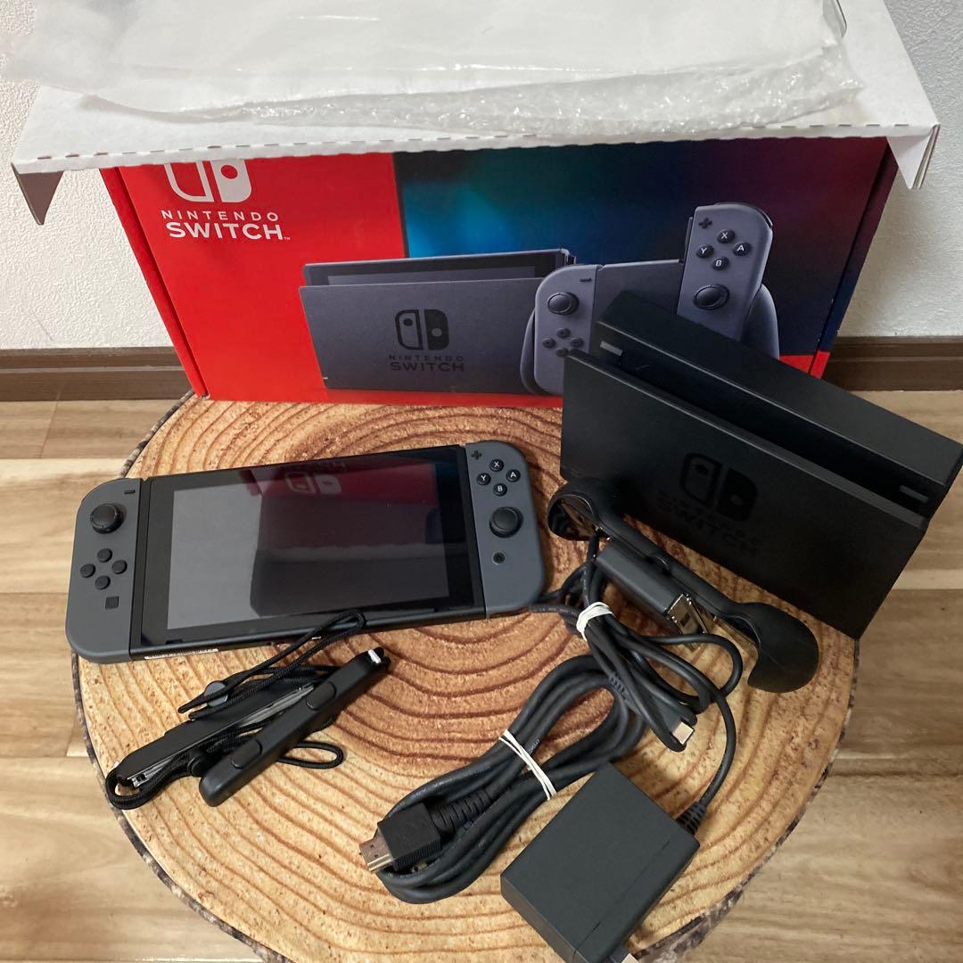 Nintendo Switch ニンテンドースイッチ本体　グレー ③