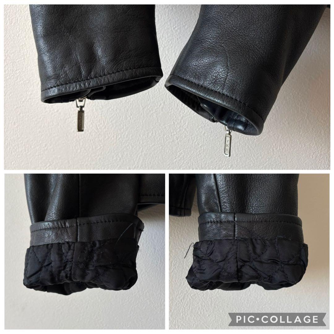 ハーレーダビッドソン シングルライダース レザージャケット ブラック S