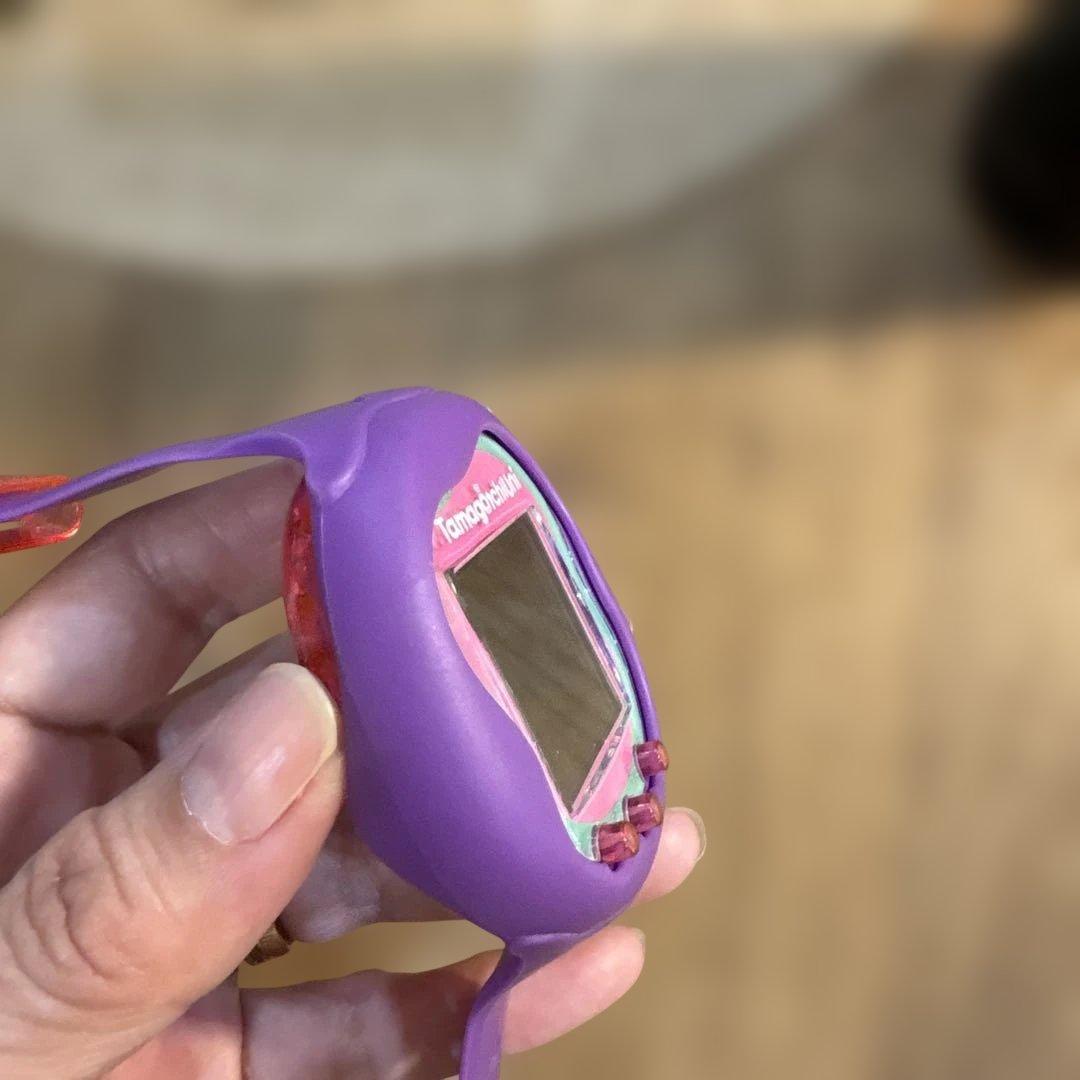 佐藤様Tamagochi Uni 紫色 デジタルおもちゃ