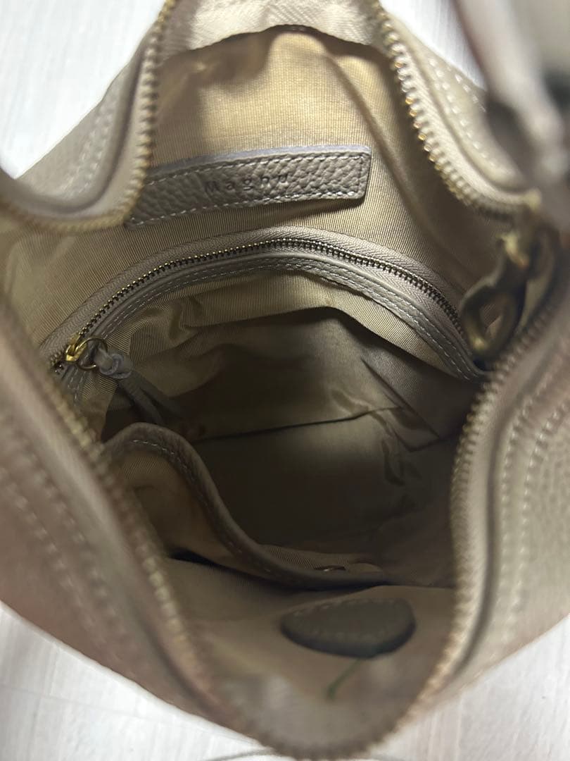 Magnu マヌー　keg pouch ケッグポーチ　グレージュ