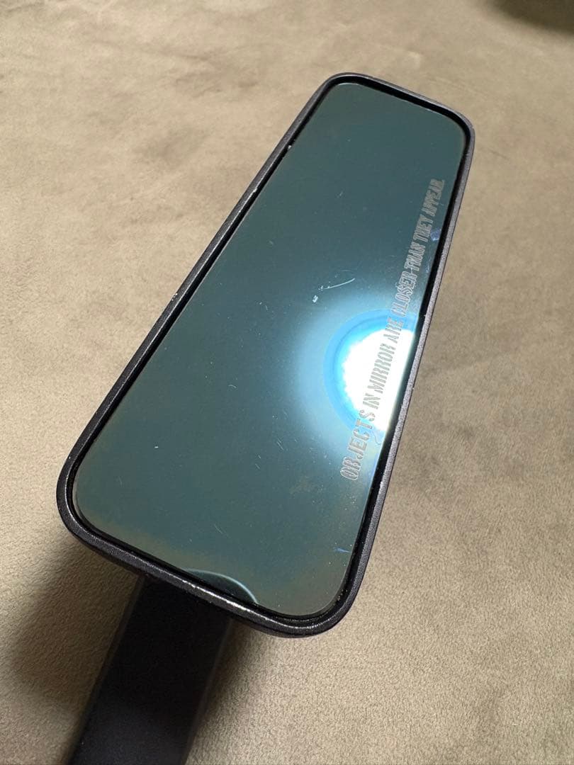 カムストック ステルスミラー バイクミラー ブラック