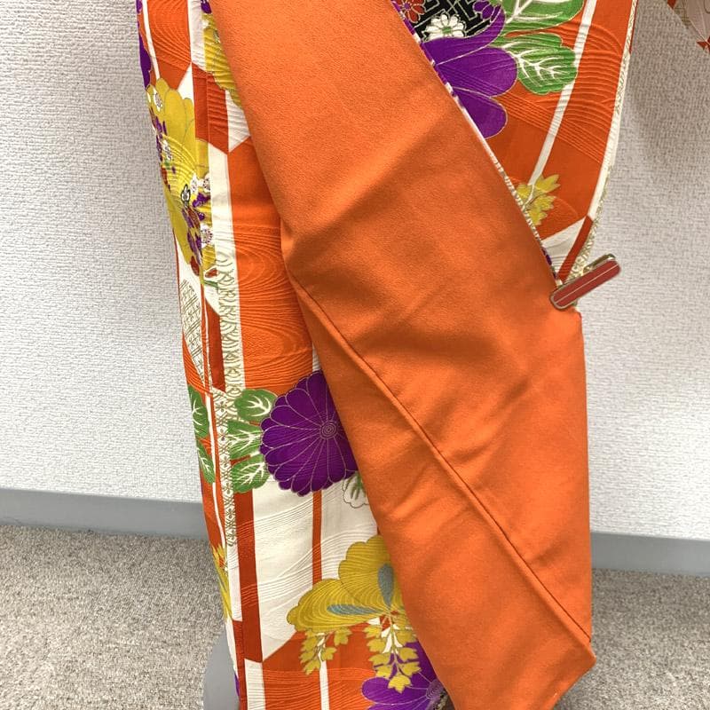 511aj77■ジュニア着物 ハーフ成人式 卒業式 十三参り 金彩■美品