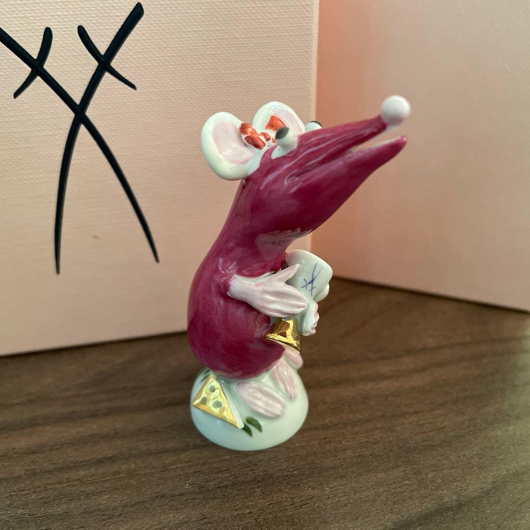 MEISSEN 干支 子 ネズミ 置物