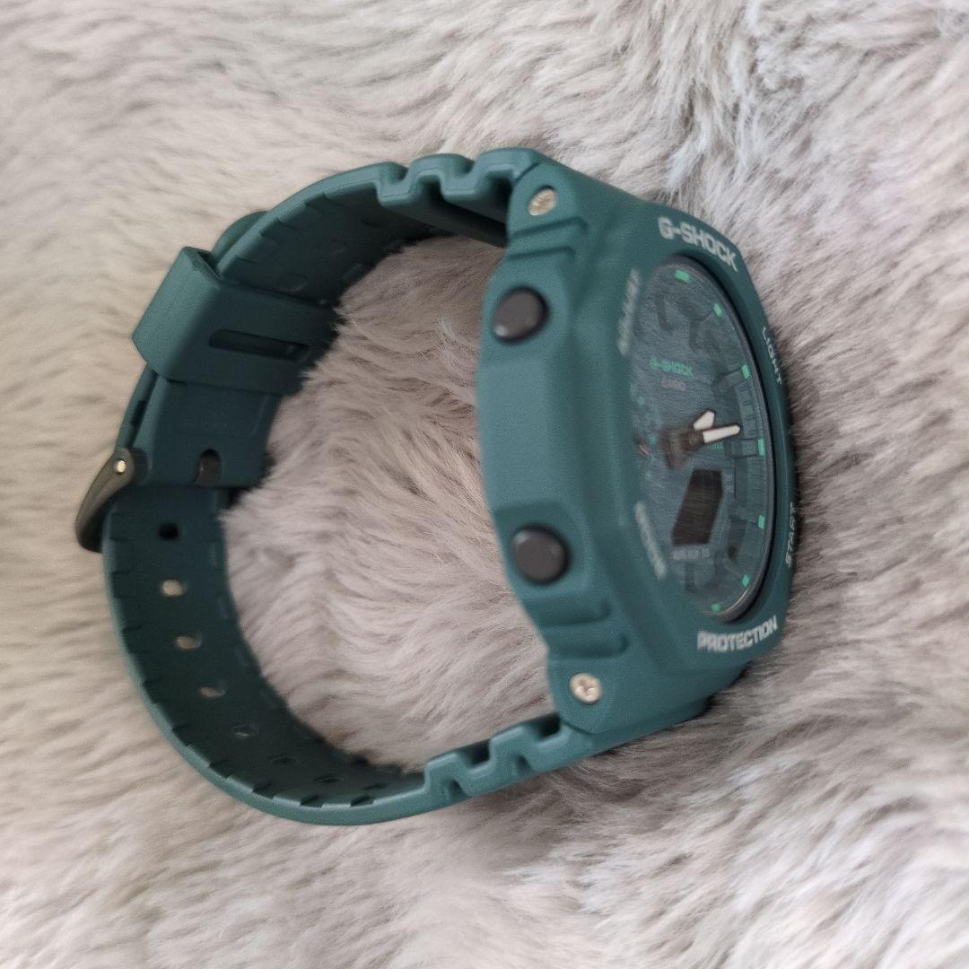 美品 G-SHOCK デジタル腕時計 GMA-S2100GA-3AJF グリーン