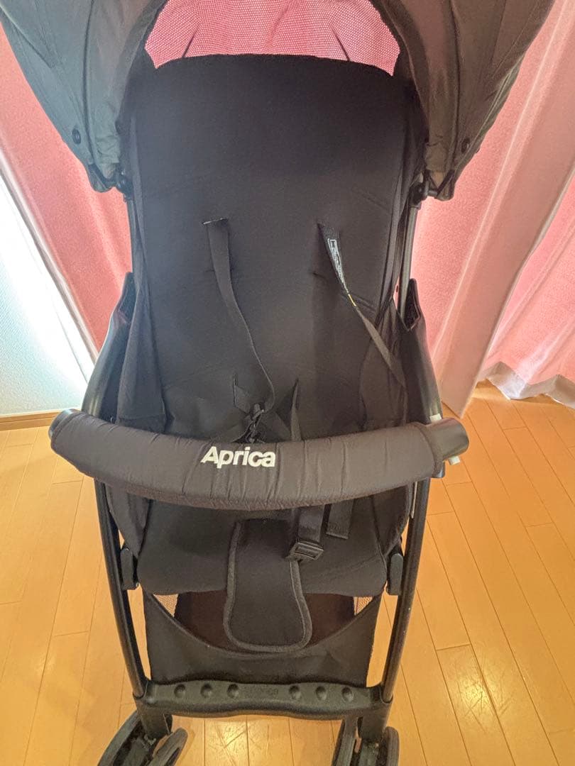 【美品】マジカルエアー B型ベビーカー　軽量　カーキ