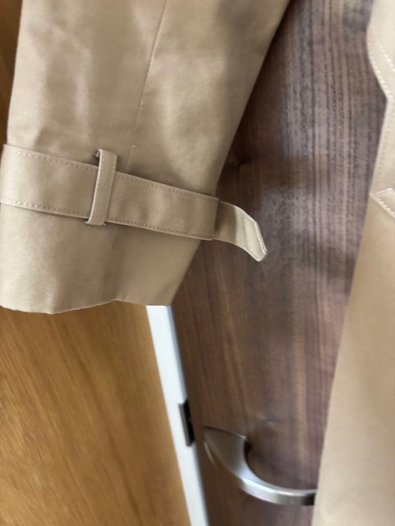 美品⭐︎HYKE ベージュ ダブルブレスト トレンチコート