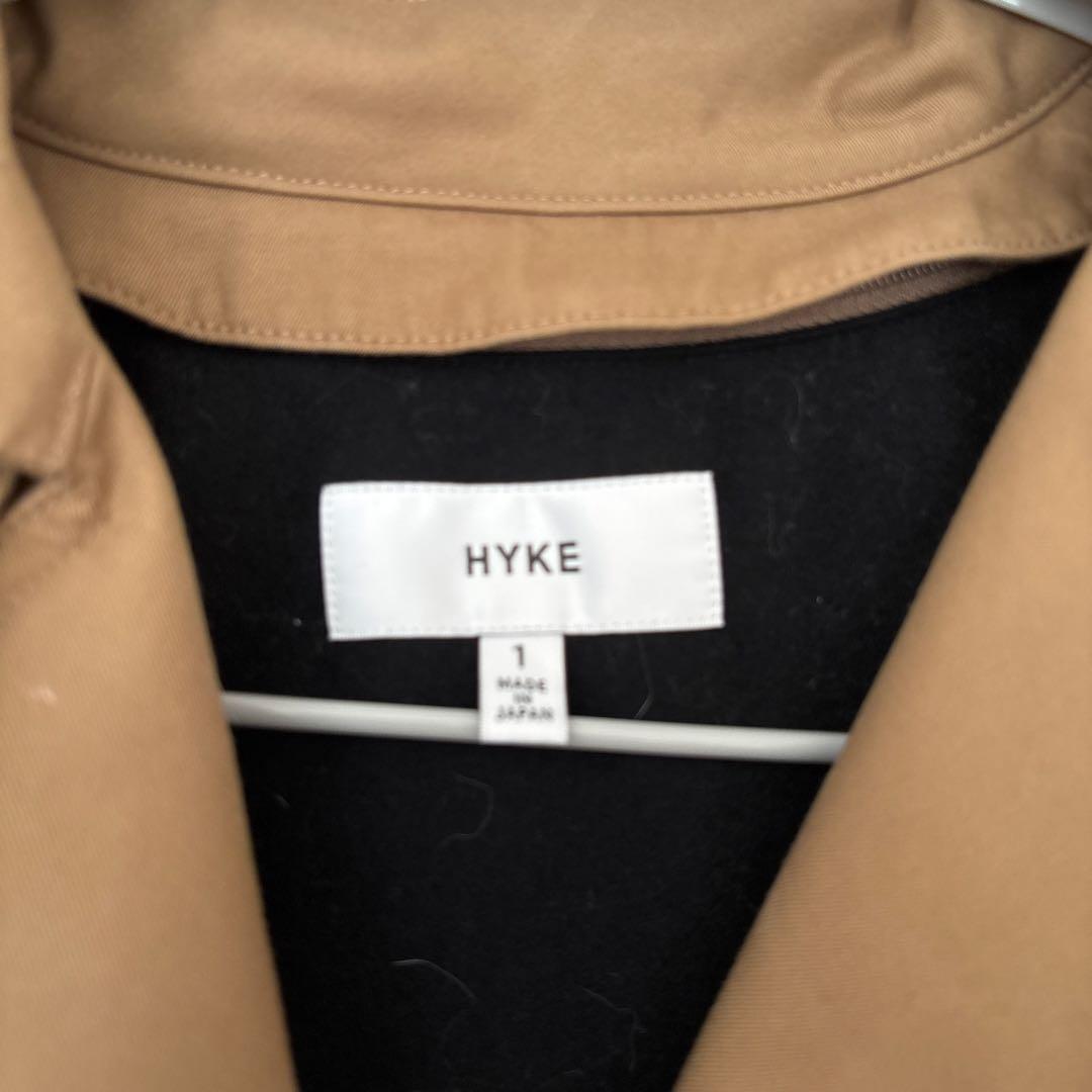 美品⭐︎HYKE ベージュ ダブルブレスト トレンチコート
