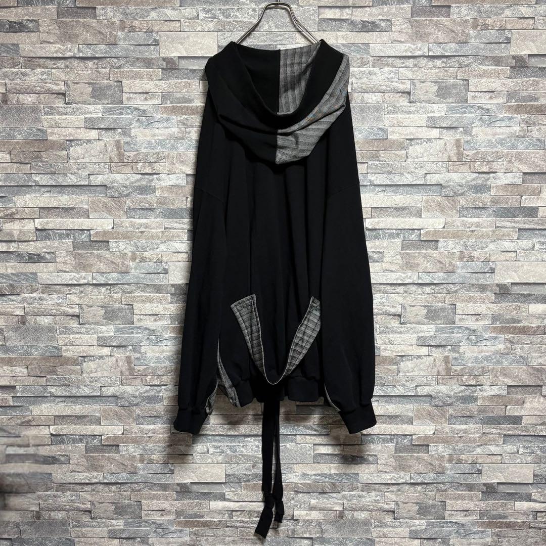 ジャケット・アウター SOSNOVSKA 21AW UNFOCUSED STRIPE HOODIE/M