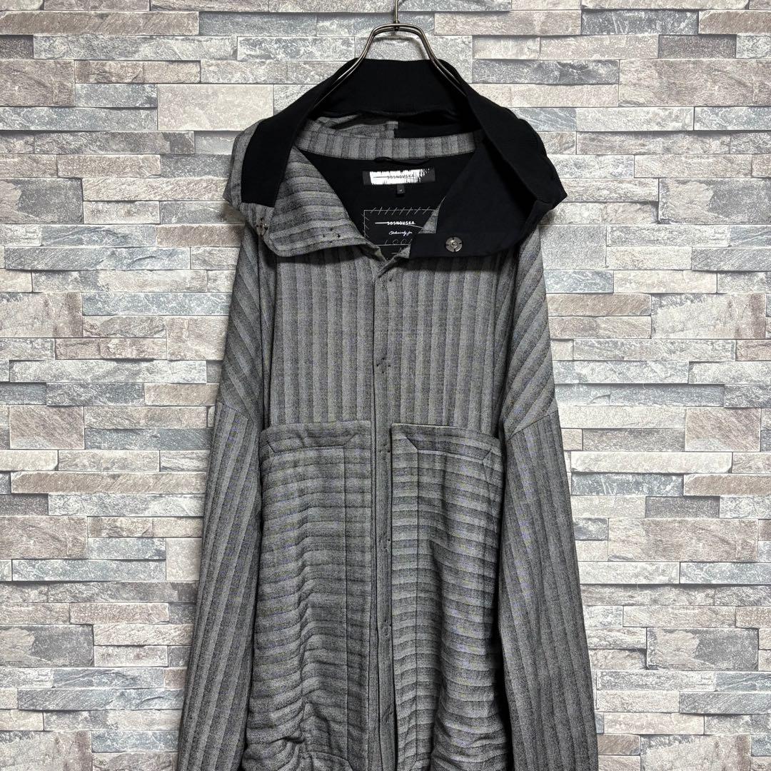 ジャケット・アウター SOSNOVSKA 21AW UNFOCUSED STRIPE HOODIE/M