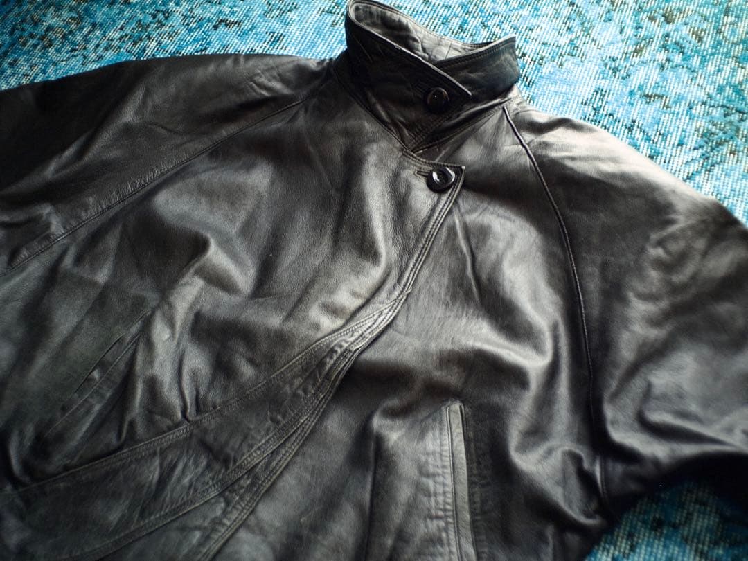ジャケット・アウター 70s 80s ITALY design leather blouson