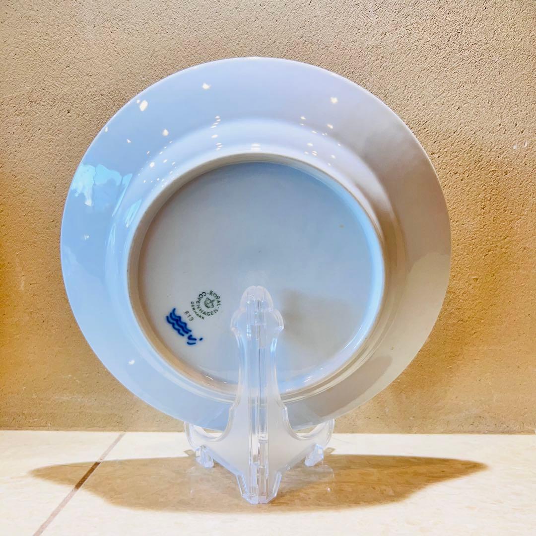 美品✨ ロイヤルコペンハーゲン ブルーフルーテッド ハーフレース 19cm 2枚
