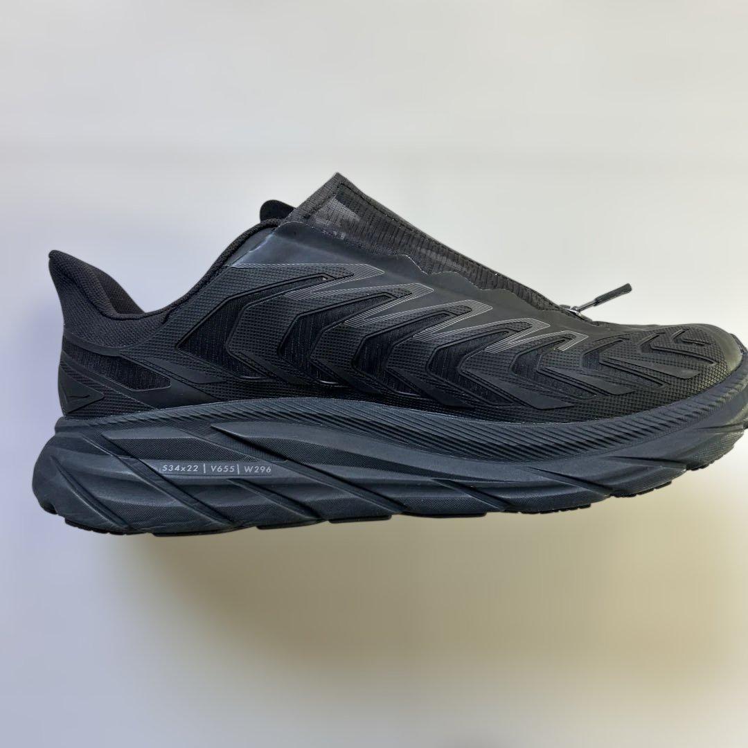 【美品】ホカオネオネ プロジェクト クリフトン ブラック 27.5