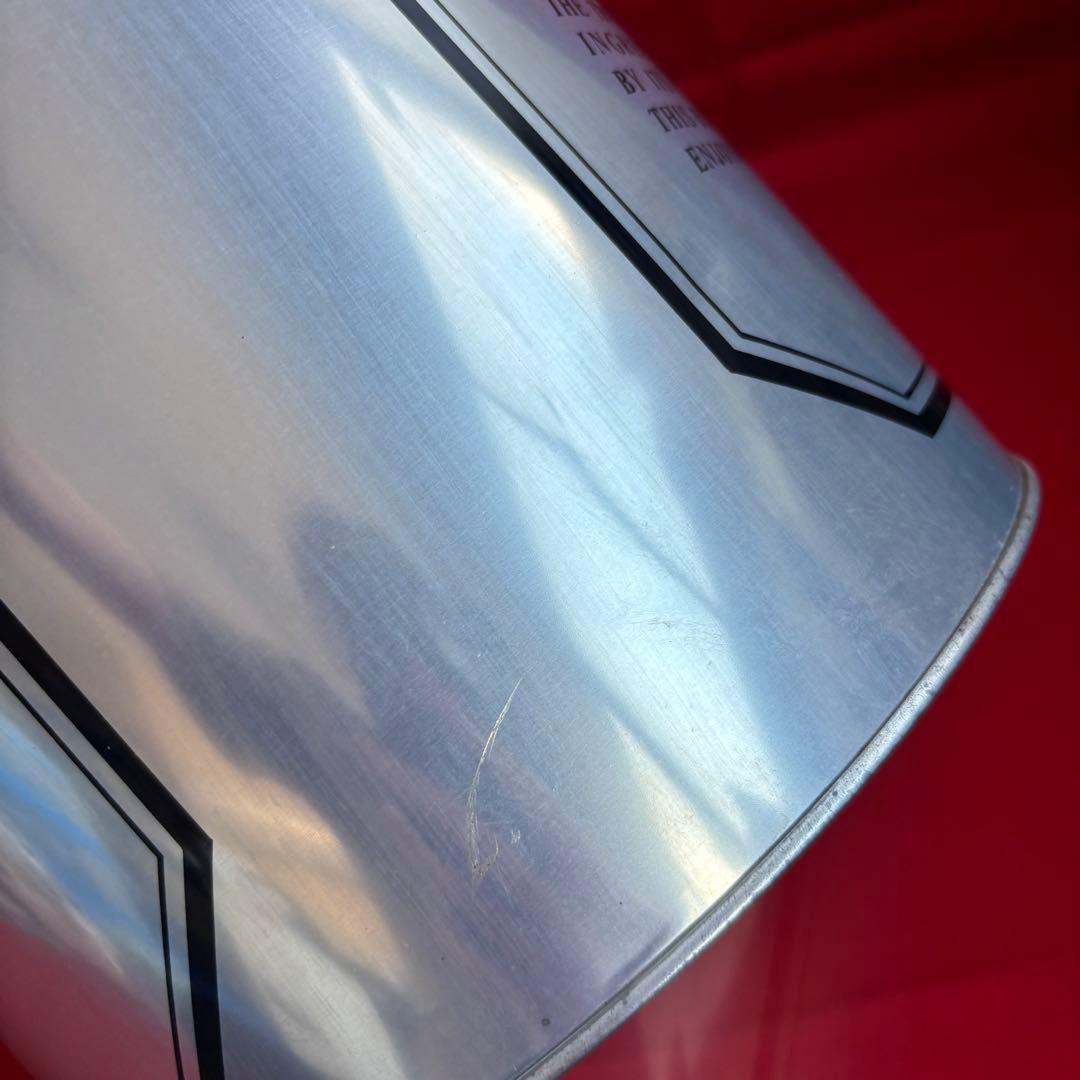 昭和レトロ アサヒスーパードライ ペール缶 チェア 収納 レッド