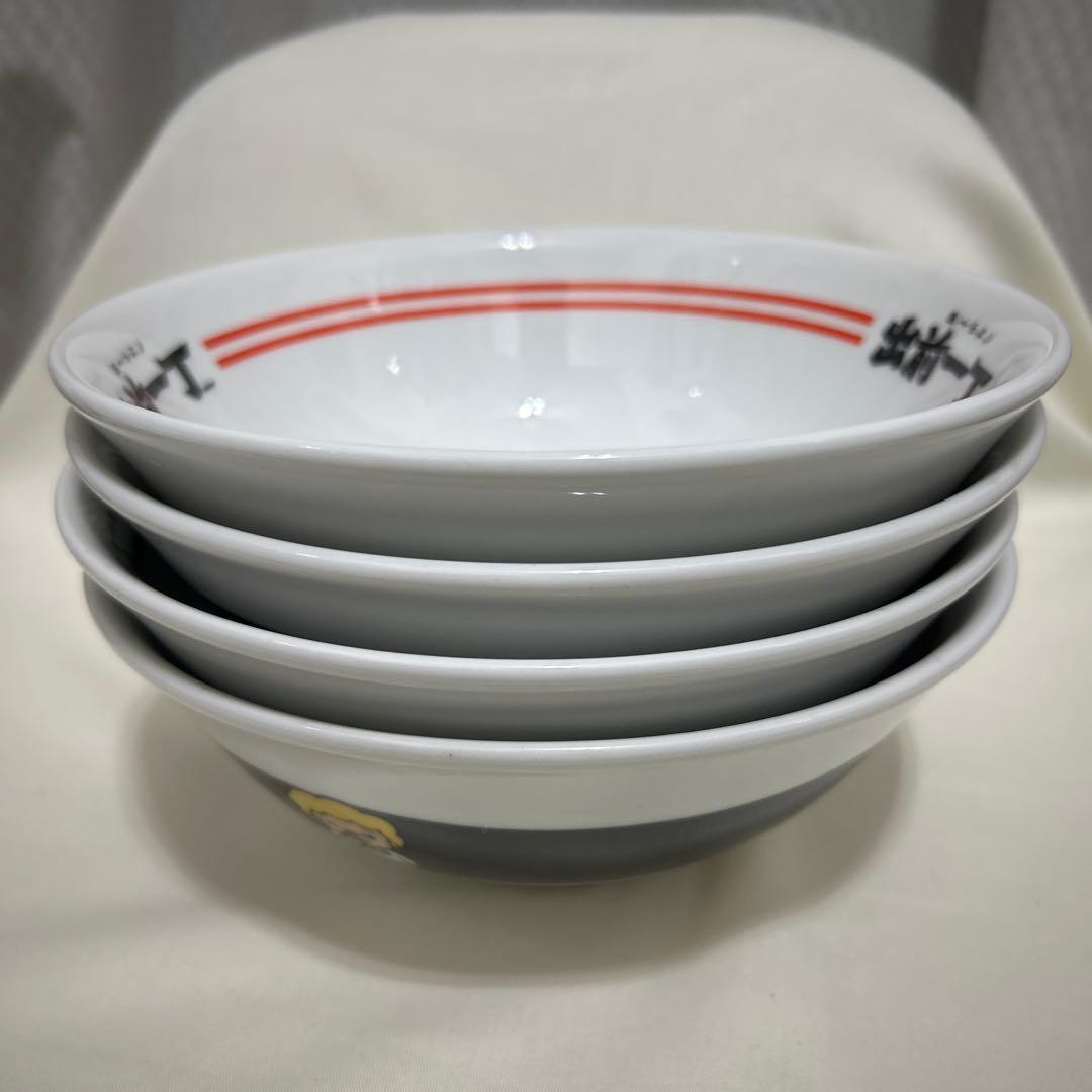 出前一丁　変幻ラーメン鉢　どんぶり　4個セット　懸賞