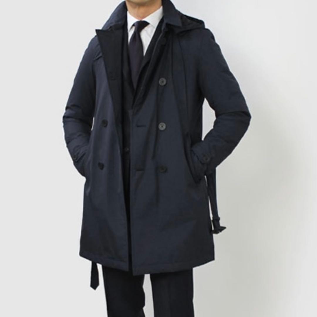 HERNO Laminar GORE-TEX トレンチコート 裏地ダウン 46