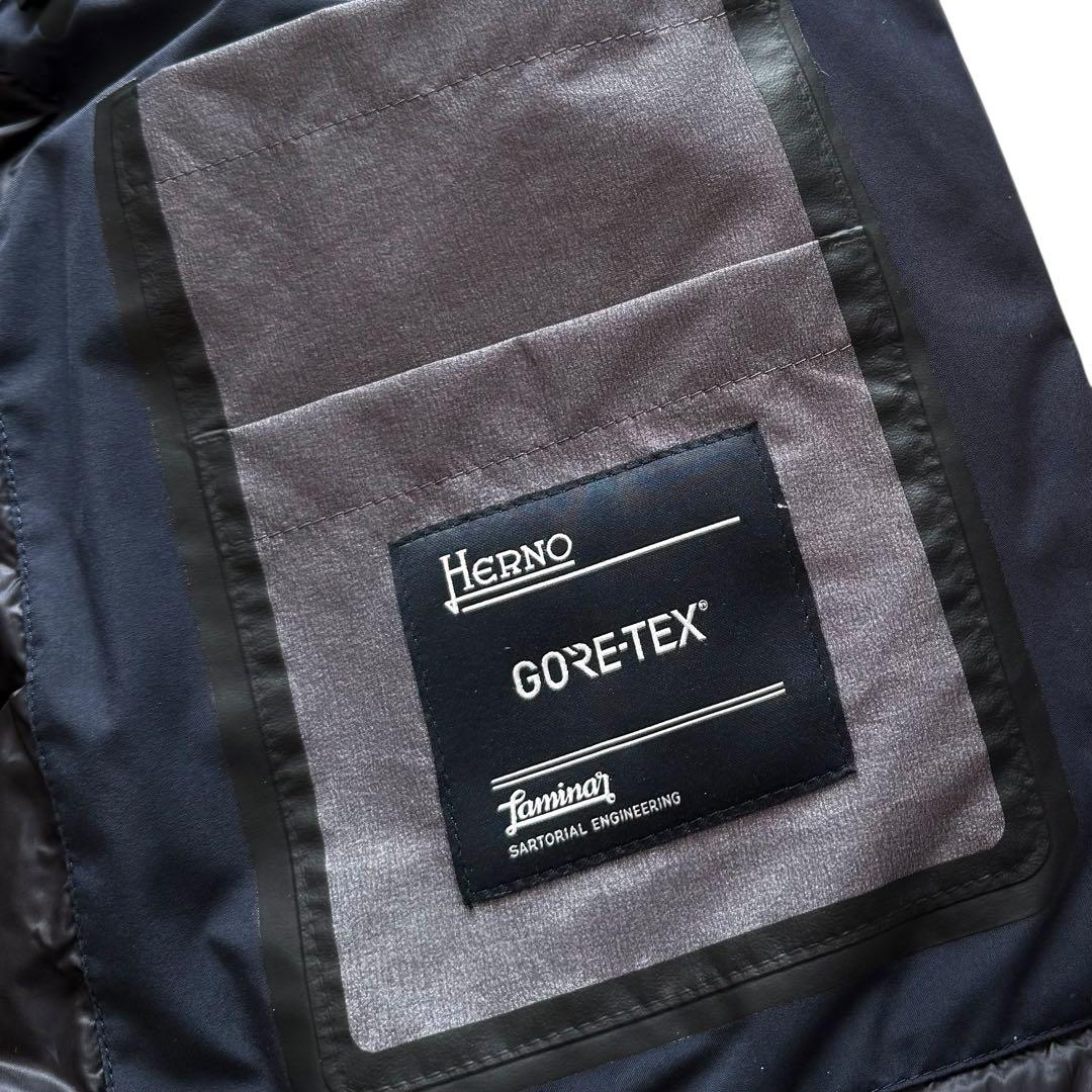 HERNO Laminar GORE-TEX トレンチコート 裏地ダウン 46