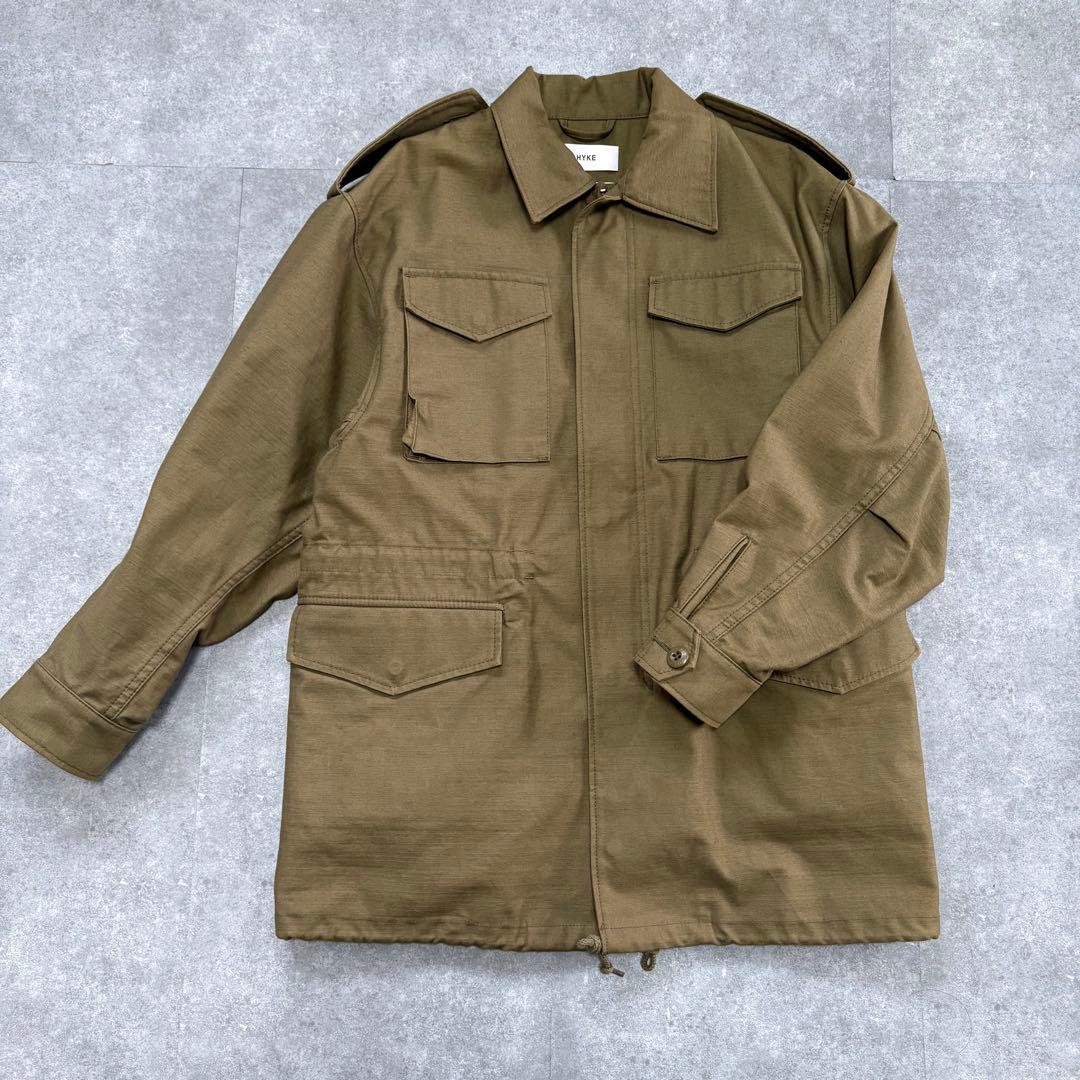 HYKE(ハイク) M-51 BIG-FITミリタリージャケット★美品