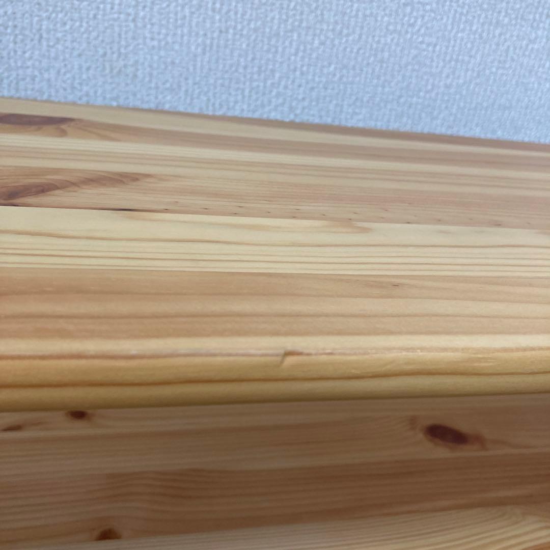無印良品　パイン材　ユニットシェルフ　奥行25ｃｍタイプ・86cm幅・小