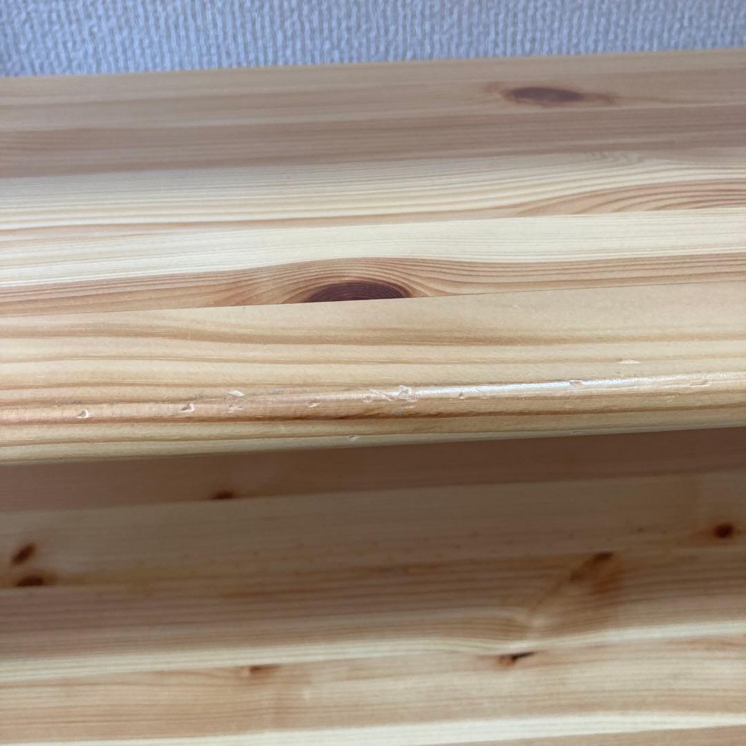 無印良品　パイン材　ユニットシェルフ　奥行25ｃｍタイプ・86cm幅・小