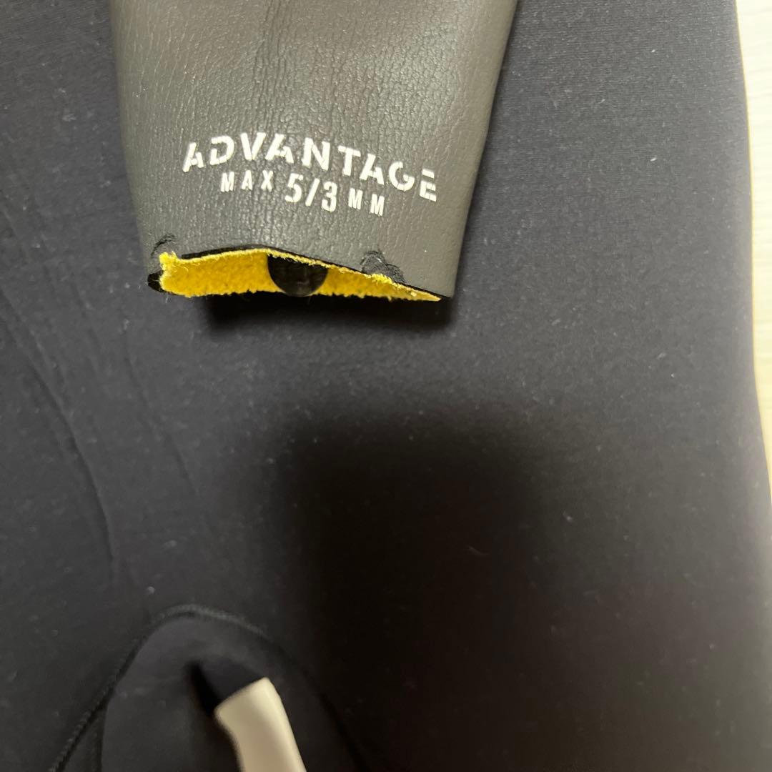 HURLEY ADVANTAGE MAX 5/3 MM ウェットスーツ 紫/黒