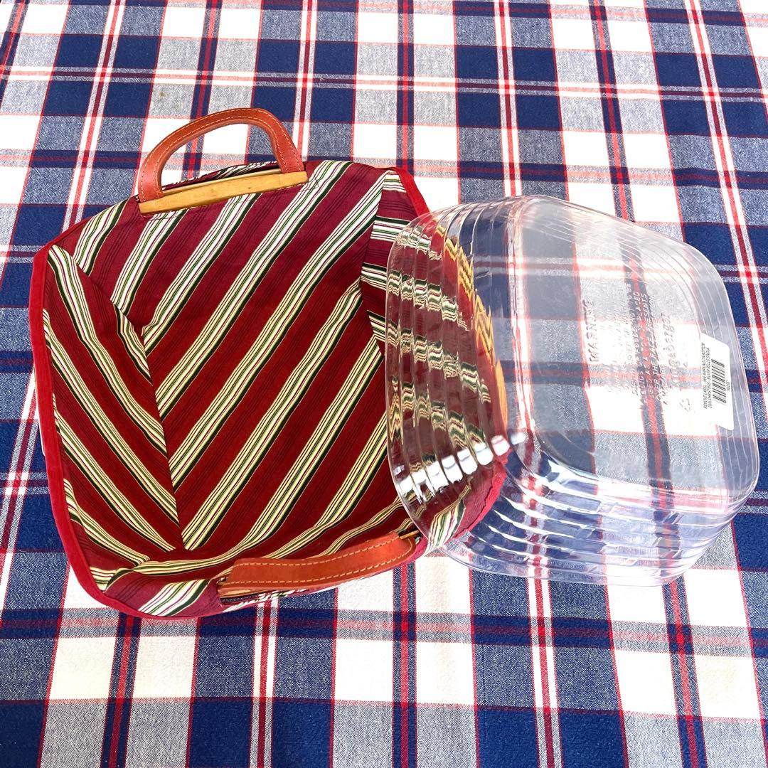 ロンガバーガーバスケット　longaberger小物入れ　かご