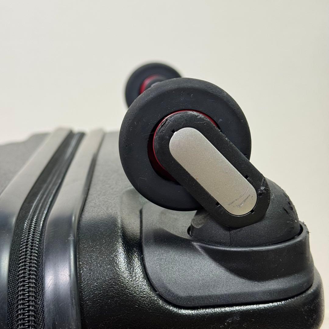 【静音/前開き】FREQUENTER CLAM 機内持込 スーツケース 34L黒