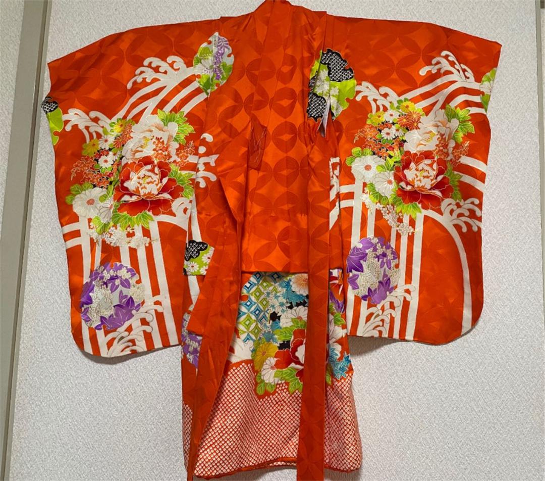 七五三 アンティーク着物 3歳用