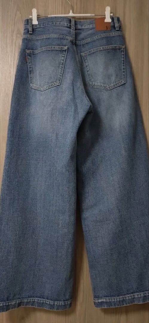 パンツ Spick and Span 5 1/2 BAGGY DENIM