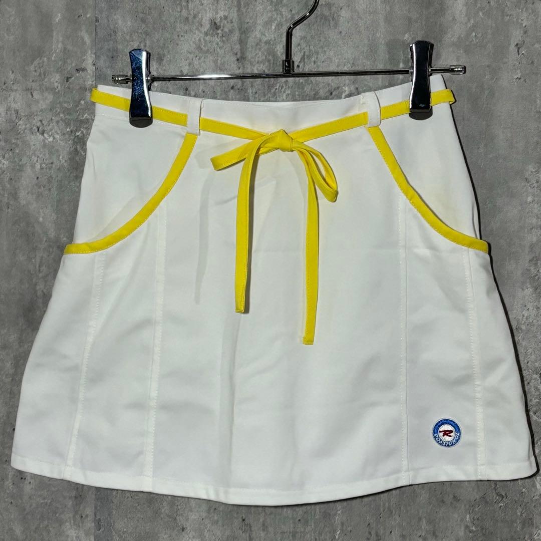 ✨良品✨ ロシニョール 9 スコート ウェア ミニスカート テニス 可愛い 白