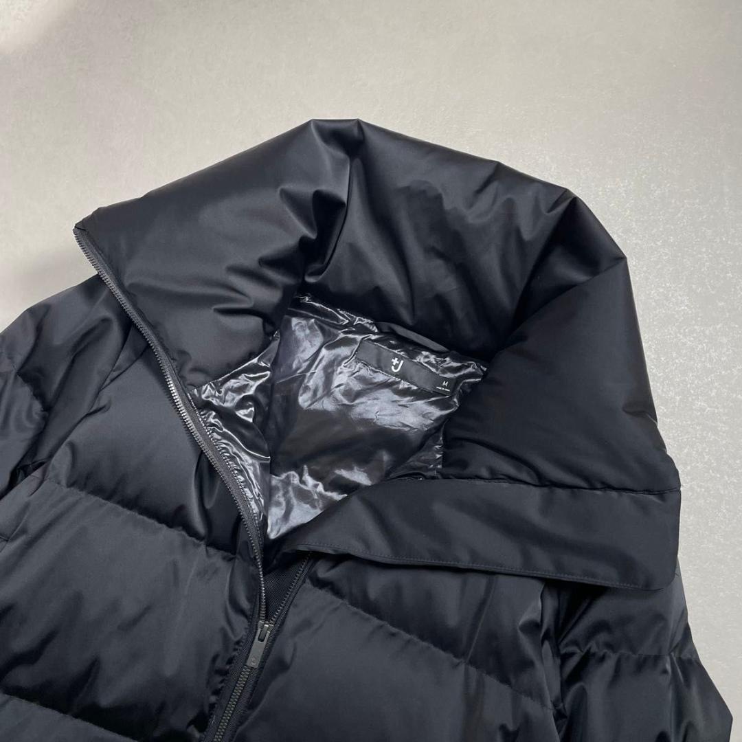 美品 UNIQLO +J ダウンボリュームジャケット ジルサンダー 黒 M