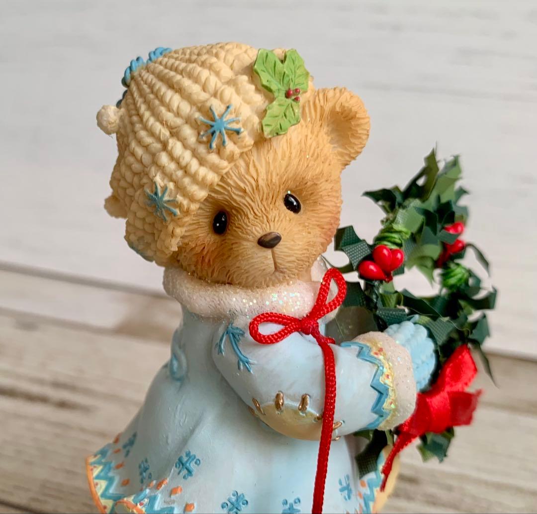 チェリッシュドテディーズ エリックとインガ クリスマス 置物