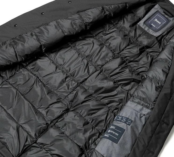 HERNO 新品　GORE　TEX　ダウン　ステンカラーコート　サイズ50　黒