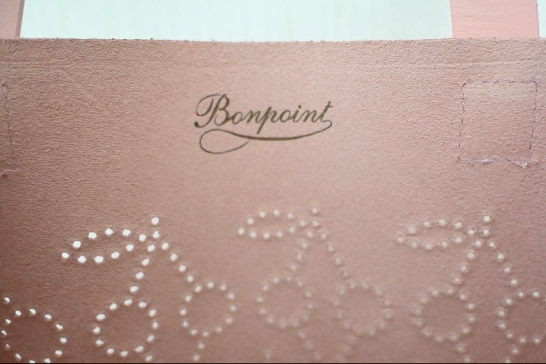 bonpoint ピンクチェリーバッグ