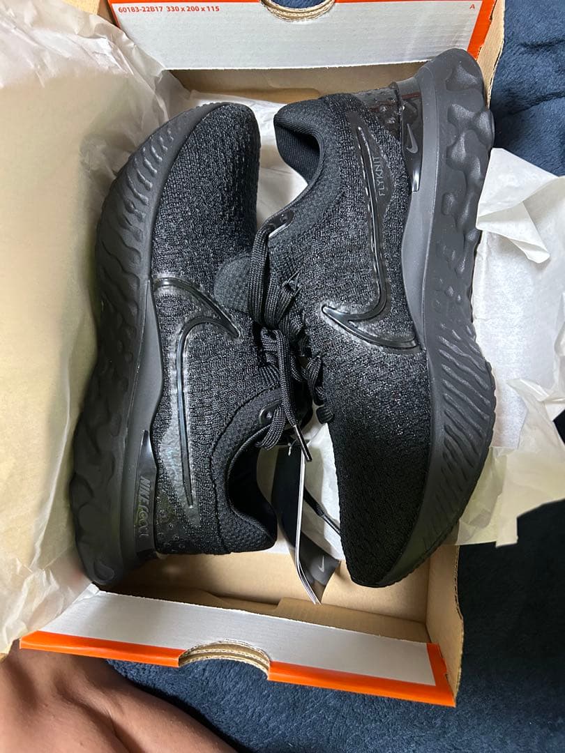 Nike React Infinity Run ブラック26cm.