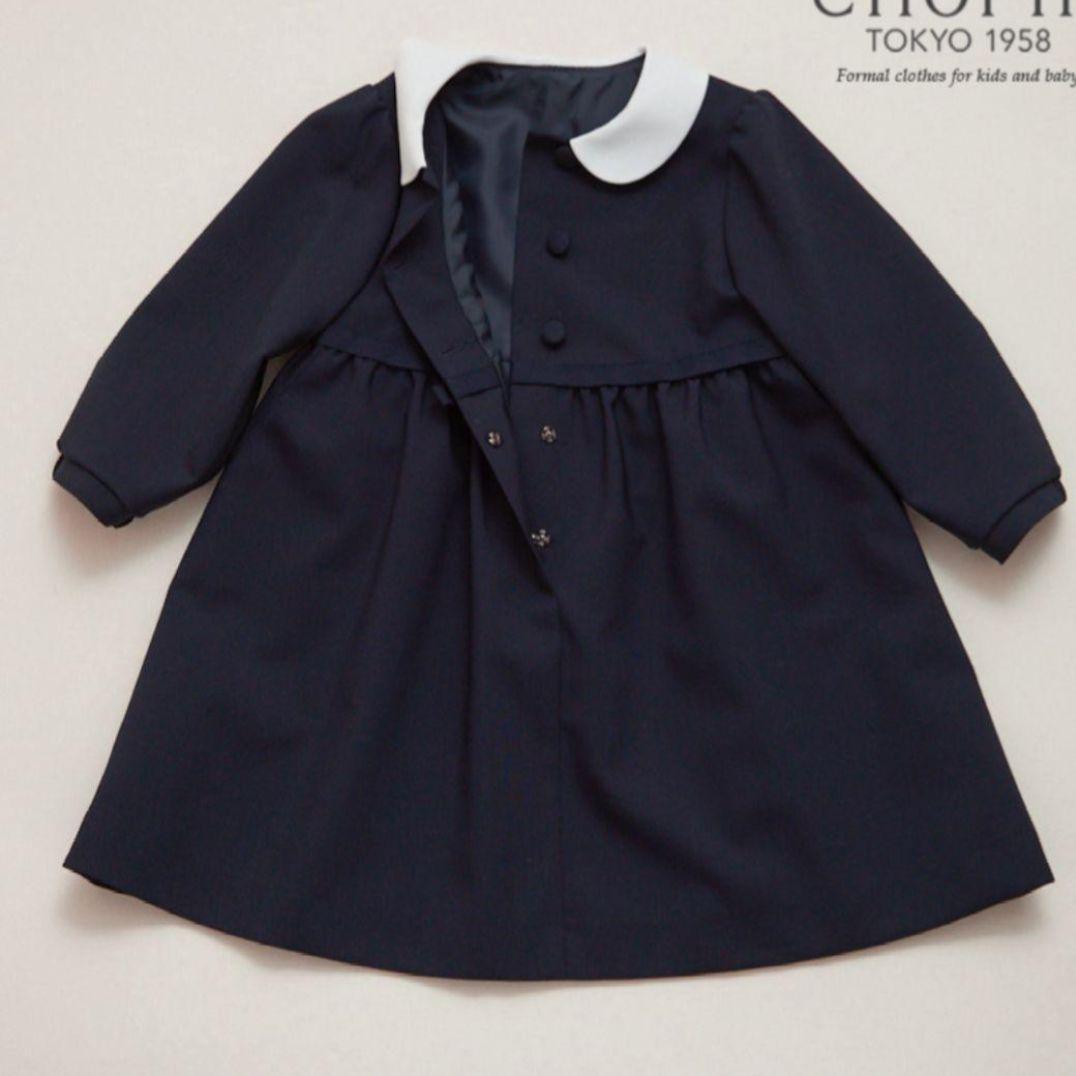 ショパン　長袖ワンピース　フォーマル　お受験　七五三　ワンピース　通塾