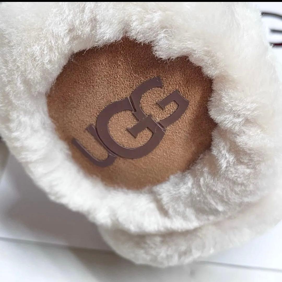 【新品未使用】UGG チェスナット　シープスキン イヤマフ　イヤーマフラー