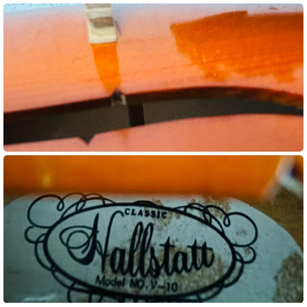 Hallstatt V-10 4/4 バイオリン 付属多 教本 入門 フルサイズ