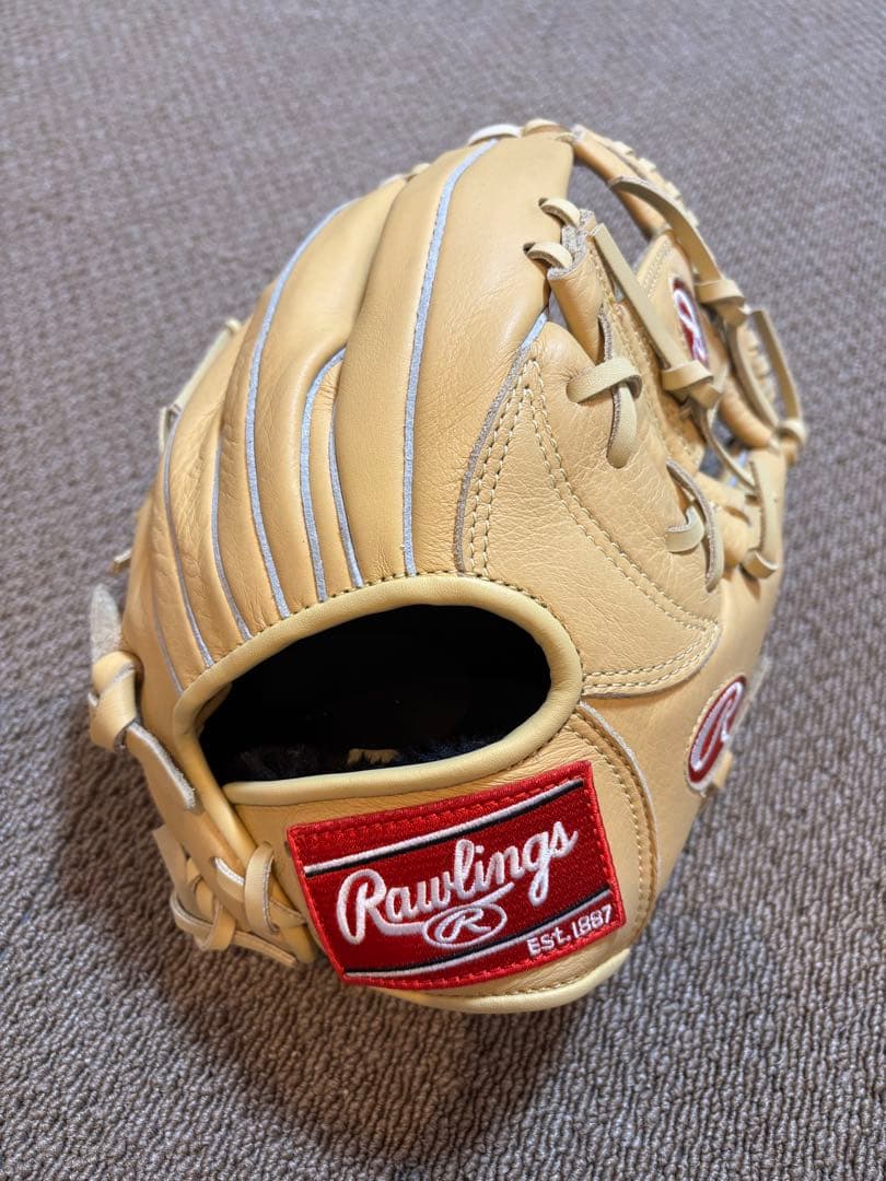 Rawlings 軟式グローブ ベージュ レザー
