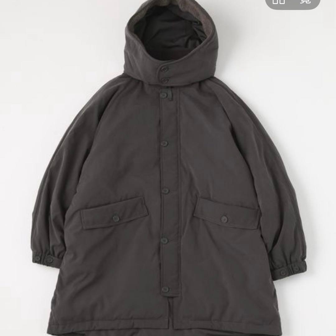 新作完売品Niko and…アライドふんわりモンスターパーカーチャコール撥水加工