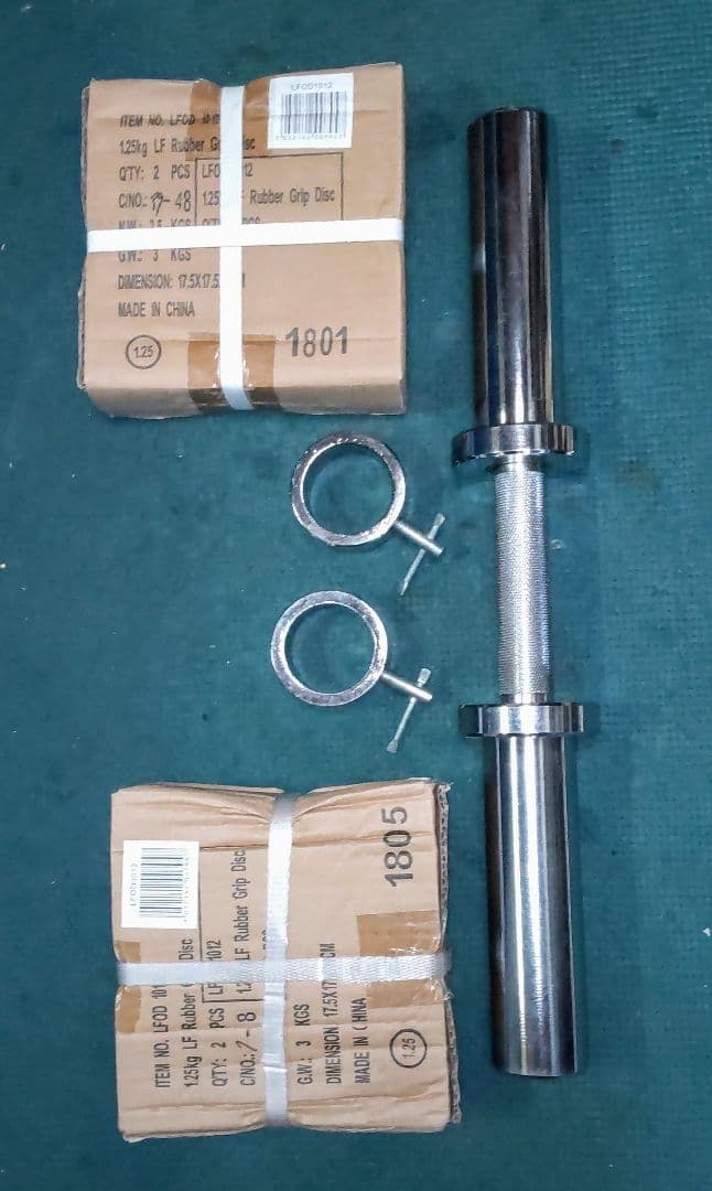 オリンピックダンベルシャフト ワイルドフィット ダンベルシャフト 1本