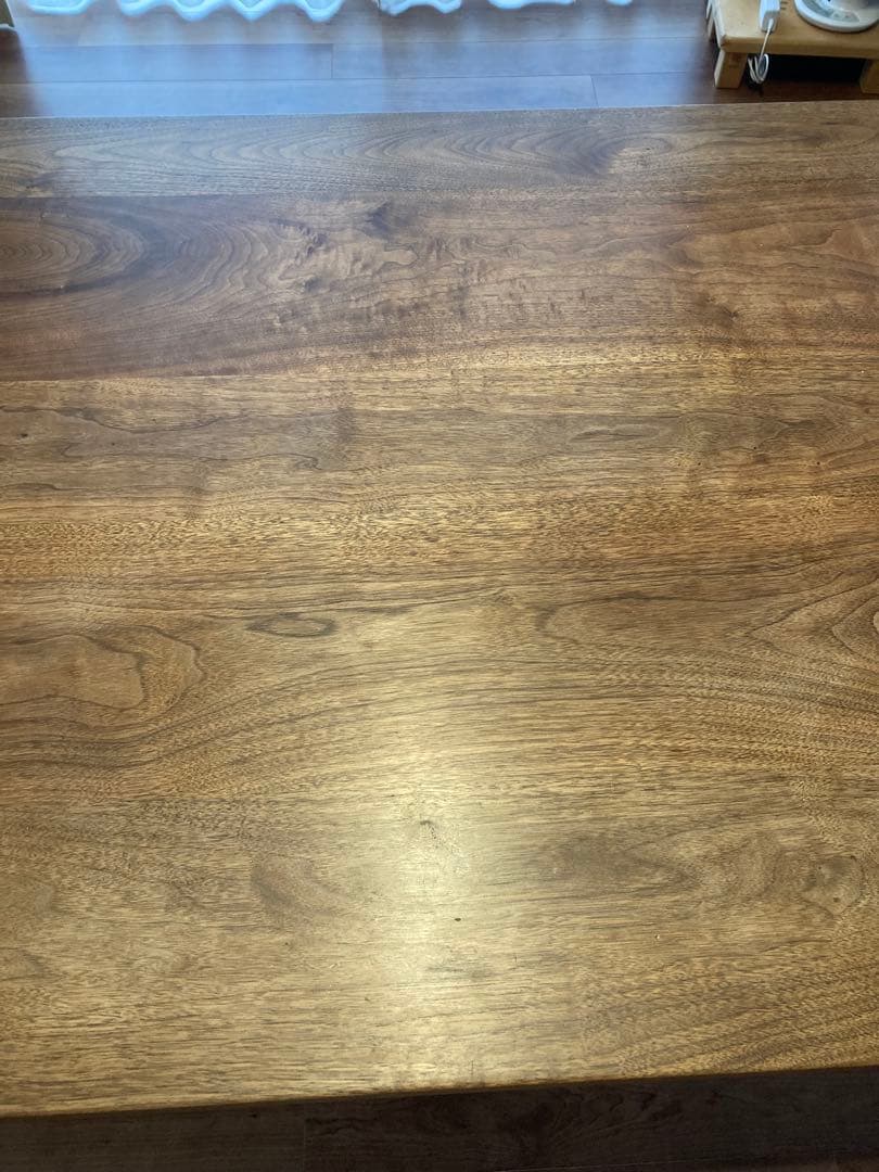 値下げ中　ダイニングテーブル　ウォールナット　オイル仕上げ　家具一点物