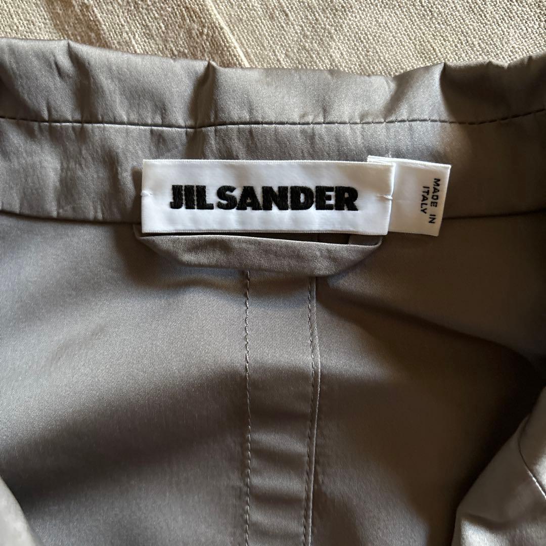 JIL SANDER グレー トレンチコート　34