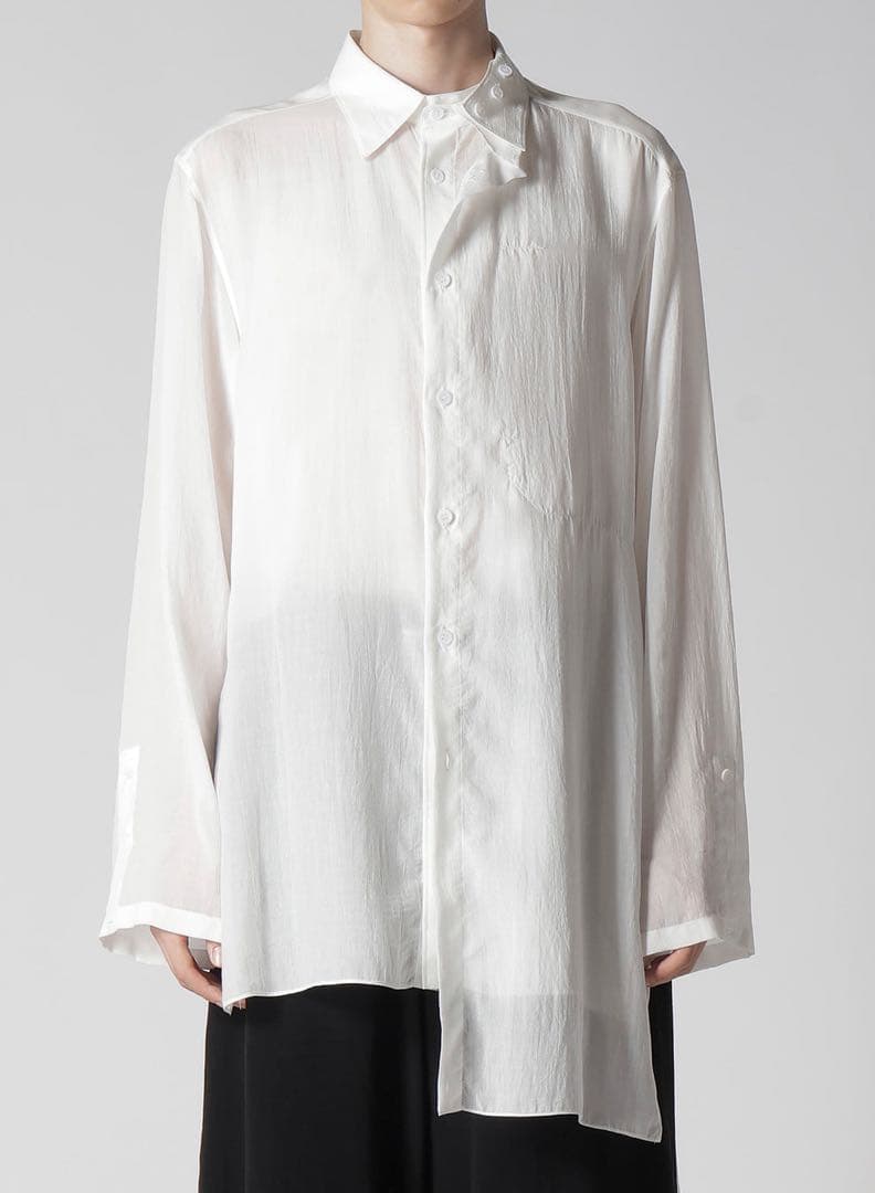 Yohji Yamamoto POUR HOMME 25S/S セルロースシャツ
