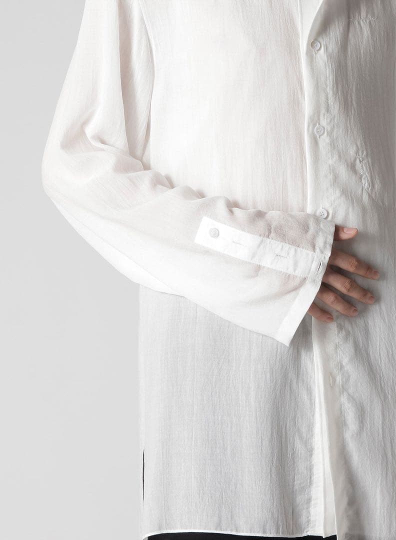Yohji Yamamoto POUR HOMME 25S/S セルロースシャツ